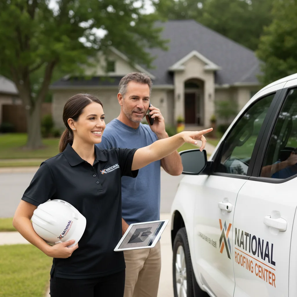 National Roofing Center customer support in Farmersville